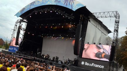 La scène électronique française sera représentée en masse à Rock en Seine, avec pas moins de 8 DJ ou collectifs électro qui se produiront à Saint-Cloud. 
 (PIERRE ANDRIEU / AFP)