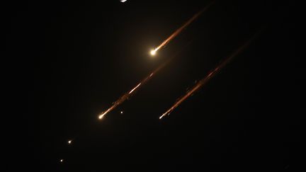 L'Iran a tiré près quelque 200 missiles vers Israël dans la soirée du 1er octobre. (AYMAN NOBANI / XINHUA / MAXPPP)