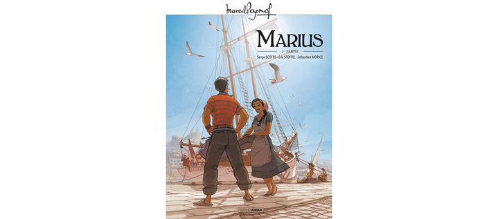 La couverture de "Marius" (Editions grand Angle)