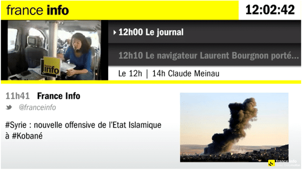 &nbsp; (Emission spéciale France Info dans Paris © Radiofrance)