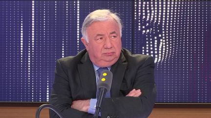 Gérard Larcher invité&nbsp;de&nbsp;franceinfo mardi 28 mai 2019. (FRANCEINFO)