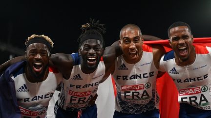 Méba-Mickaël Zeze, Pablo Mateo, Ryan Zeze et Jimmy Vicaut remportent la médaille d'argent européenne du relais 4x100 m derrière la Grande-Bretagne, vainqueure en 37"67, record des championnats réalisé en 1991 par la France à Split (Croatie) battu. La Pologne, avec un nouveau record national, est bronzée.