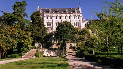 Le château de Valrose à Nice (Alpes-Maritimes), siège de l'université Côte d'Azur, où a eu lieu l'altercation, mercredi 16 mai, entre le président de l'université et une trentaine de jeunes. (MAXPPP)