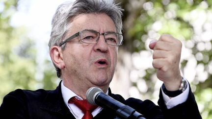 Jean-Luc Mélenchon, le 4 juin 2022 à Villeurbanne (Rhône). (MAXPPP)