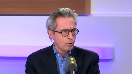 David Baverez, l'invité éco de franceinfo le 7 février 2020. (FRANCEINFO / RADIOFRANCE)