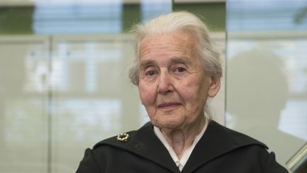 Ursula Haverbeck,&nbsp;condamnée en Allemagne, à 14 mois de prison pour négationnisme. (PAUL ZINKEN / POOL)