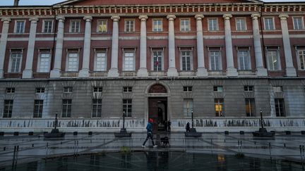 Le tribunal de Chambéry, en Haute-Savoie, où l'assistante maternelle a été jugée pendant trois jours. (OLIVIER CHASSIGNOLE / AFP)