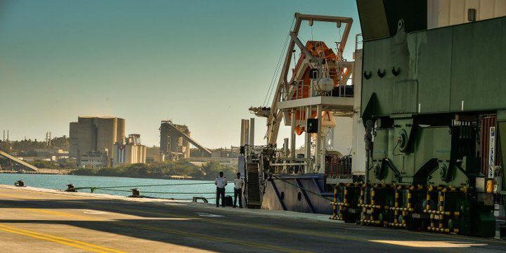 Chine, Brésil, Russie : de nombreux pays ont investi dans le port cubain de Mariel.  (ADALBERTO ROQUE / AFP)