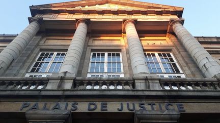 Le palais de justice de Saint-Brieuc(Côtes-d'Armor). (RADIO FRANCE / JOHAN MOISON)