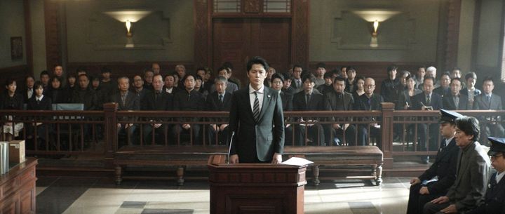 Masaharu Fukuyama dans "The Tird Murder" de Hirokazu Kore-eda
 (Toho )