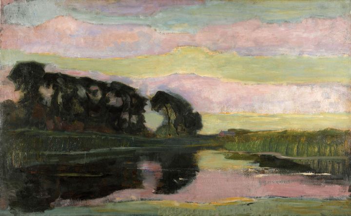 Piet Mondrian, "Grand paysage", vers 1907-1908 (© Kunstmuseum Den Haag, The Hague, the Netherlands)