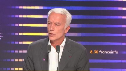 Patrick Martin,préisdent du Medef, invité du 8h30 franceinfo, le 24 septembre 2024. (FRANCEINFO / RADIO FRANCE)