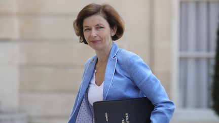 Florence Parly, la ministre des Armées, le 7 juillet 2020 à l'Elysée. (LUDOVIC MARIN / AFP)