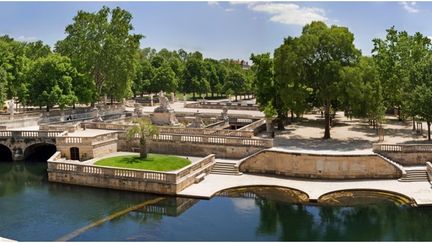 Les jardins de la Fontaine de Nîmes. (O.Maynard Office de tourisme de Nîmes)