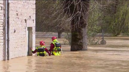 Inondations en Bourgogne : la région touchée par des crues exceptionnelles (Franceinfo)