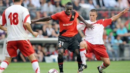 L'attaquant colombien de Rennes Hugo Montano