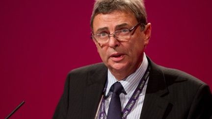 Dave Prentis, le dirigeant de Union, le premier syndicat de la fonction publique britannique. (AFP - Leon Neal)