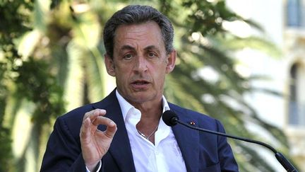 &nbsp; (Nicolas Sarkozy ne veut pas culpabiliser les électeurs du FN © BEBERT BRUNO/SIPA)