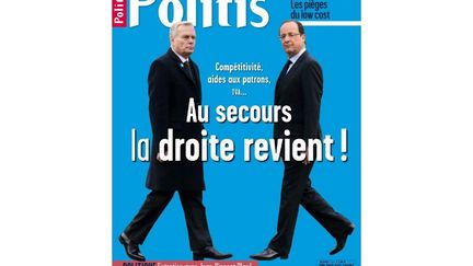 Fran&ccedil;ois Hollande et Jean-Marc Ayrault ne d&eacute;&ccedil;oivent pas que les journaux de droite. Comp&eacute;titivit&eacute;, aide aux patrons... L'hebdomadaire "Politis", qui se revendique de la gauche antilib&eacute;rale, accuse l'ex&eacute;cutif de mener une politique de droite. (POLITIS)