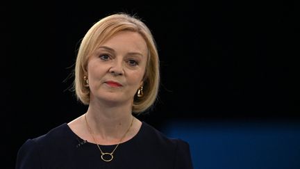 Liz Truss, devenue depuis Première ministre du Royaume-Uni, le 19 août 2022. (PAUL ELLIS / AFP)