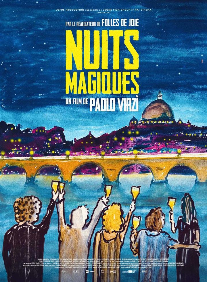 L'affiche du film de Paolo Virzi, "Nuits magiques". (Bac Films)