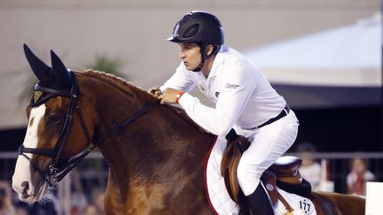 Guillaume Canet, au Global Champions tour, Monaco, juin 2014
 (AFP / Valérie Hache)