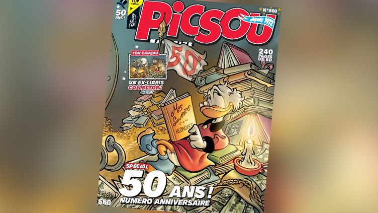 Picsou Magazine Fete Ses 50 Ans