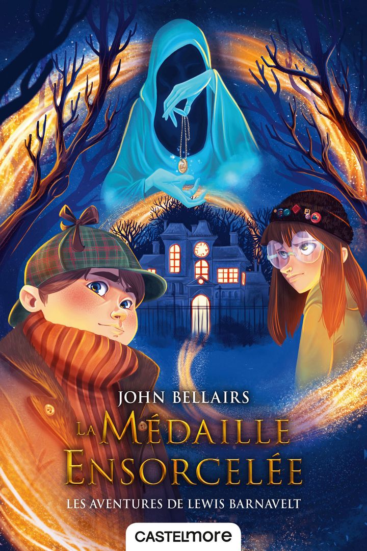 "La prophétie de l'horloge, la médaille ensorcelée", de J. Bellairs (EDITIONS CASTELMORE)