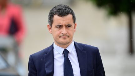 Le ministre des Comptes publics, Gérald Darmanin, à l'Elysée, le 19 juillet 2017. (MARTIN BUREAU / AFP)