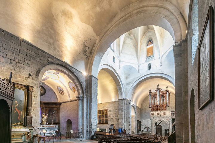 Abbatiale Romane de Saint-Savin-en-Laveda, en France.&nbsp; (FONDATION DU PATRIMOINE.)