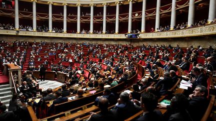 L'Assemblée nationale à Paris, le 31 octobre 2017.&nbsp; (LIONEL BONAVENTURE / AFP)