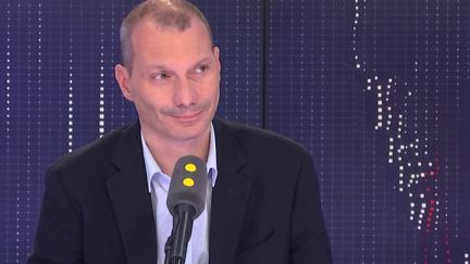 Le député européen EELV David Cormand, le 12 juillet 2019 sur franceinfo. (RADIO FRANCE / FRANCEINFO)