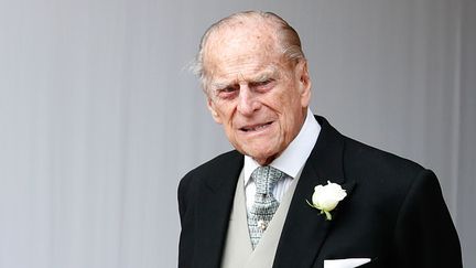 Le prince Philip, au château de Windsor (Royaume-Uni), le 12 octobre 2018. (ALASTAIR GRANT / AFP)