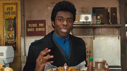 Chadwick Boseman incarne James Brown dans "Get On Up".
 (Universal Pictures)