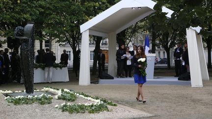 La cérémonie d'hommage aux victimes françaises des attentats, à l'hôtel des Invalides à Paris, le 19 septembre 2016.&nbsp; (MICHEL EULER / AFP)