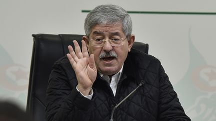 Ahmed Ouyahia, ancien Premier ministre d'Abdelaziz Bouteflika, à Alger, la capitale de l'Algérie, le 2 février 2019. (RYAD KRAMDI / AFP)