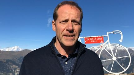 Christian Prudhomme, directeur du Tour de France. (FRANCEINFO / RADIOFRANCE)