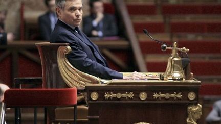 Bernard Accoyer, président de l'Assemblée nationale (JACQUES DEMARTHON / AFP)