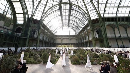 Le défilé haute couture printemps-été 2020-2021 Chanel (21 janvier 2020 à Paris) (IAN LANGSDON / EPA / NEWSCOM / MAXPPP)