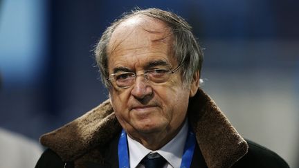 Le président de la Fédération française de football (FFF), Noël Le Graët, lors d'un match amical entre la France et le Chili, le 15 septembre 2017 à Caen (Calvados). (CHARLY TRIBALLEAU / AFP)