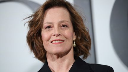 L'actrice&nbsp; Sigourney Weaver en février 2020 (ANNE-CHRISTINE POUJOULAT / AFP)