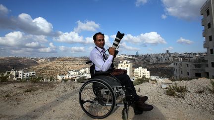 Osama Silwadi près de Ramallah le 10 septembre 2014
 (ABBAS MOMANI / AFP)