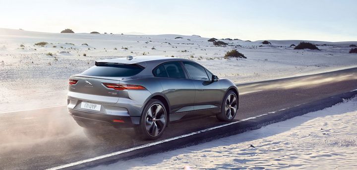 La Jaguar i-Pace, électrique et séduisante. (JAGUAR pour FRANCE INFO)