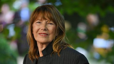 Jane Birkin au Festival du Film Francophone d'Angoulême, en 2021. (FRANCK CASTEL / MAXPPP)