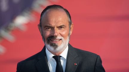 Le maire du Havre, Edouard Philippe, le 3 septembre 2021, à Deauville (Calvados). (LOIC VENANCE / AFP)