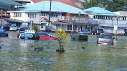 Les îles samoa ont été dévastées par un tsunami, le 29 septembre 2009. (© France 2)