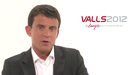 Manuel Valls dans son clip de campagne pour la primaire socialiste. (DR)