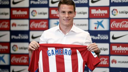 Kevin Gameiro s'est légèrement blessé, quelques jours seulement après son arrivée à l'Atlético (BURAK AKBULUT / ANADOLU AGENCY)