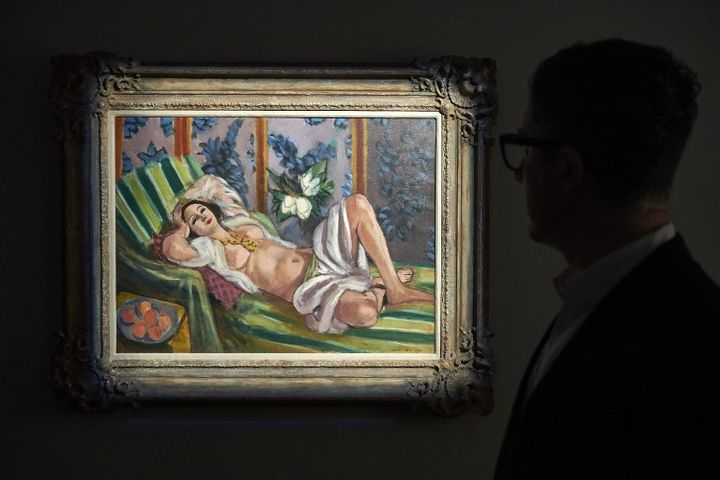 "Odalisque couchée aux magnolias", Henri Matisse, 1923
 (NIKLAS HALLE&#039;N / AFP)