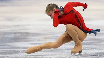 La nouvelle étoile russe Julia Lipnitskaia (DAVE SANDFORD / GETTY IMAGES NORTH AMERICA)